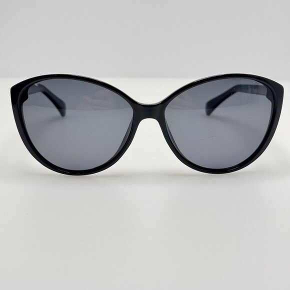 Cole Haan Sunglasses CH9000 001 Black Polarized  58-14-135